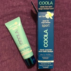 COOLA Face Sport SPF 50 White Tea Moisturizer. NIB